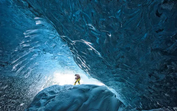 Grotte di ghiaccio, fotografia di Elisabetta Rosso