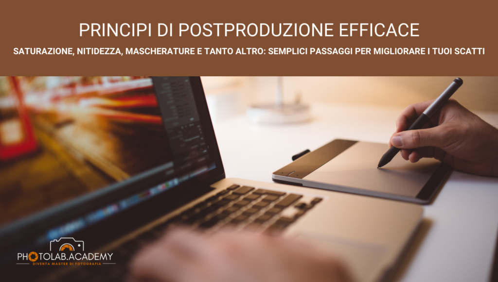 principi di post-produzioni efficace